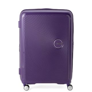 [10泊以上] アメリカンツーリスター サウンドボックス スピナー エキスパンダブル 97/110L パープル 4輪 AMERICAN TOURISTER