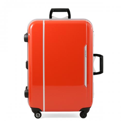 プロテカ　ProtecA スーツケース　イエロー　大型　フレームタイプ　鍵付き