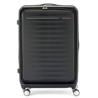 [10泊以上]アメリカンツーリスター フロンテック スピナー エキスパンダブル 98/112L ジェットブラック 4輪 AMERICAN TOURISTER