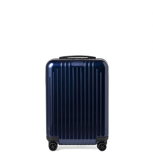 1-3泊] リモワ エッセンシャルライト 37L ブルー 4輪 RIMOWA Essential