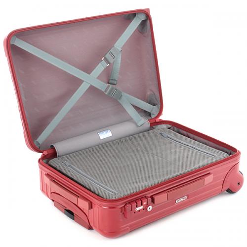 1-3泊] リモワ サルサ 33L レッド 2輪 RIMOWA SALSA CABIN TROLLEY RED ...