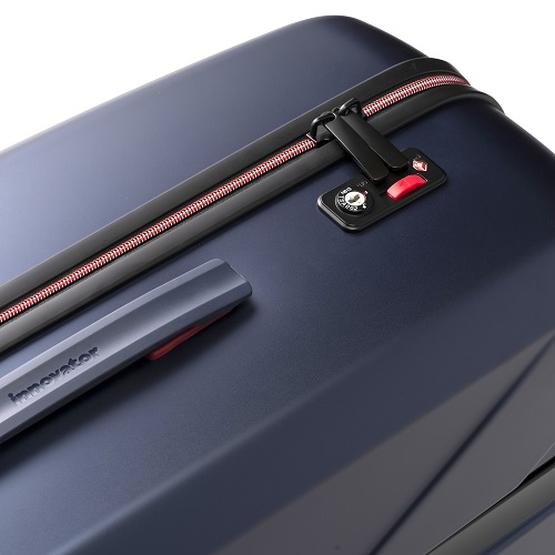 米国運輸保安局公認のTSAロックがスーツケースに搭載されます。このロックのおかげで、セキュリティチェックの際にケースを破損することなく開けることができます。