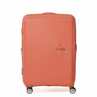 [5-10泊] アメリカンツーリスター サウンドボックス スピナー エキスパンダブル 71/81L  リビングコーラル4輪 AMERICAN TOURISTER