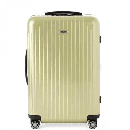ピュアポリカーボネイトを使用した頑丈、軽量、柔軟なスーツケースとなります。