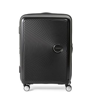 [5-10泊] アメリカンツーリスター サウンドボックス スピナー エキスパンダブル 71/81L ブラック 4輪 AMERICAN TOURISTER