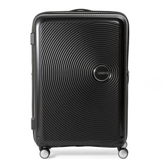 [10泊以上] アメリカンツーリスター サウンドボックス スピナー エキスパンダブル 97/110L ブラック 4輪 AMERICAN TOURISTER