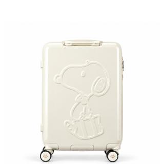 [3-5泊] シフレ スヌーピー 55L ホワイト 4輪 siffler PEANUTS