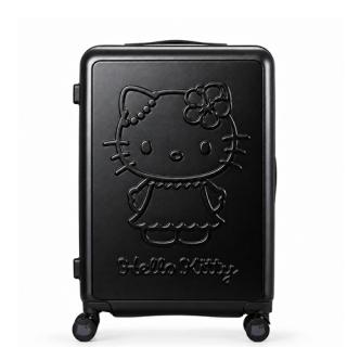 [5-10泊] シフレ 日焼けレオパード ハローキティ 83L ブラック 4輪 siffler KITTY