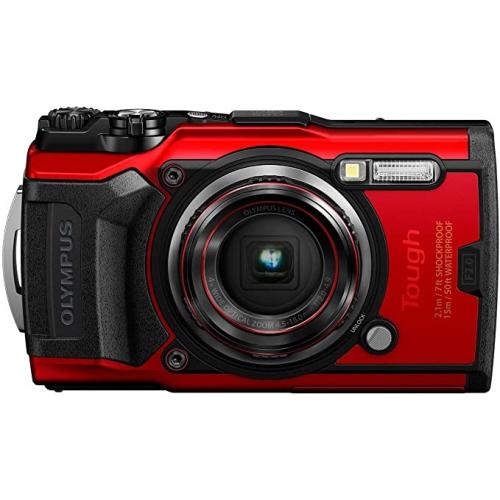 OLYMPUS 防水カメラ Tough TG-6 レッド