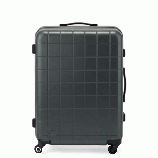 [10泊以上] プロテカ(エース) チェッカーフレーム 98L ガンメタリック 4輪 ACE PROTECA CHECKER FRAME