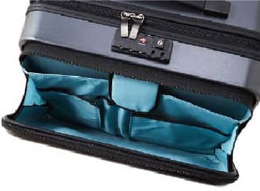 フロントオープンタイプのスーツケース